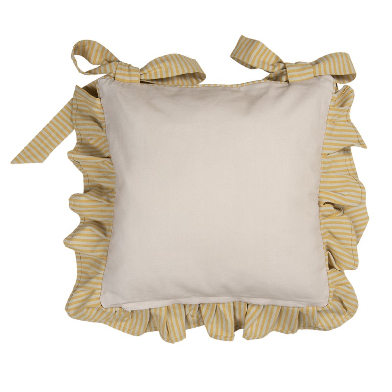 Clayre & Eef Housse de coussin pour coussin de chaise 40x40 cm