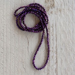 Melady Necklace  4mm*1m Violet