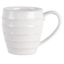 Clayre & Eef Mug 300 ml Blanc Céramique Rond