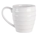 Clayre & Eef Tasse 300 ml Weiß Keramik Rund