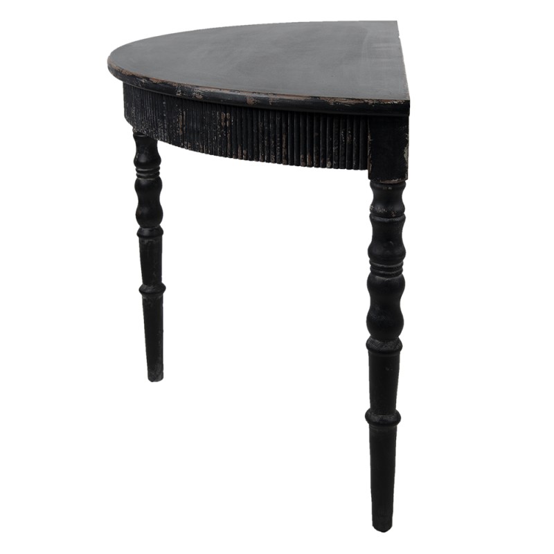 Clayre & Eef Table d'appoint 120x60x80 cm Noir Bois