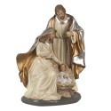 Clayre & Eef Figurine Nativity Scene 15x11x20 cm Beige Polyresin