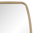 2Clayre & Eef Spiegel 52S139 35*60 cm Goudkleurig Hout Rechthoek Grote Spiegel Wandspiegel