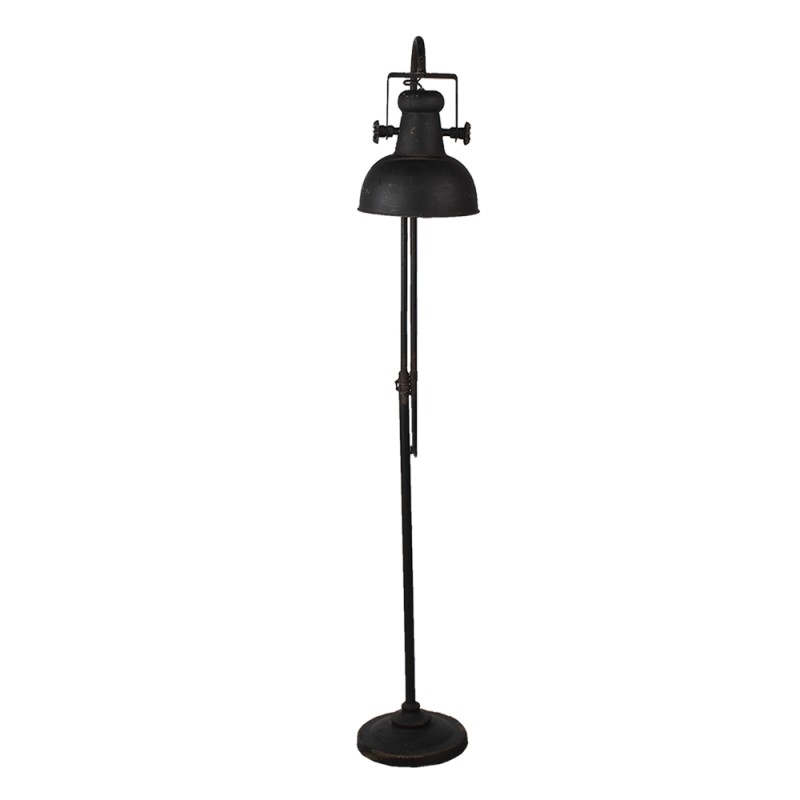 Clayre & Eef Floor Lamp 59x27x189 cm  Black Iron