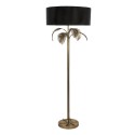 Clayre & Eef Floor Lamp Ø 60x165 cm  Gold colored Black Iron Rectangle