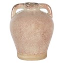 Clayre & Eef Vase Ø 16x20 cm Rosa Keramik Rund