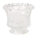 Clayre & Eef Glass Jar Ø 10x13 cm Glass Round