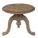 Clayre & Eef Side Table Ø 56x45 cm Brown Wood Round