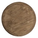 Clayre & Eef Side Table Ø 56x45 cm Brown Wood Round