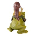Clayre & Eef Figur Frosch 7x7x9 cm Grün Polyresin