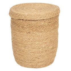 Clayre & Eef Baskets Set of 3 Ø 40*46 cm Beige Seagrass