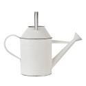 Clayre & Eef Decorative Watering Can 49x18x37 cm White Metal