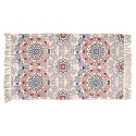 Clayre & Eef Rug 70x120 cm Blue Red Cotton Rectangle