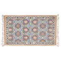 Clayre & Eef Rug 140x200 cm Blue Red Cotton Rectangle