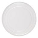 Clayre & Eef Assiette de dîner Ø 28 cm Blanc Céramique Rond