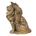 Clayre & Eef Figurine Lion 100x50x62 cm Couleur or Polyrésine