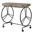 Clayre & Eef Plant Table 26x16x22 cm Brown Wood Iron