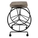 Clayre & Eef Plant Table 26x16x22 cm Brown Wood Iron
