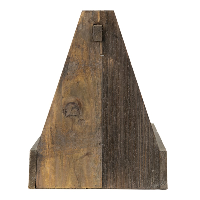 Clayre & Eef Aufbewahrungskiste 46x31x40 cm Braun Holz