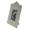 Clayre & Eef Photo Frame 13x17 cm Beige MDF Rectangle Flowers