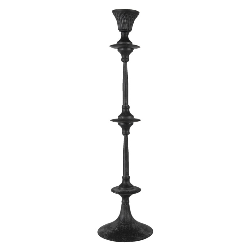 Clayre & Eef Candle holder 60 cm Black Iron