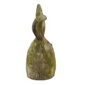Clayre & Eef Statuetta Coniglio 53 cm Beige Verde Pietra