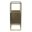 Clayre & Eef Wind Light 25x15x38 cm Copper colored Metal Rectangle