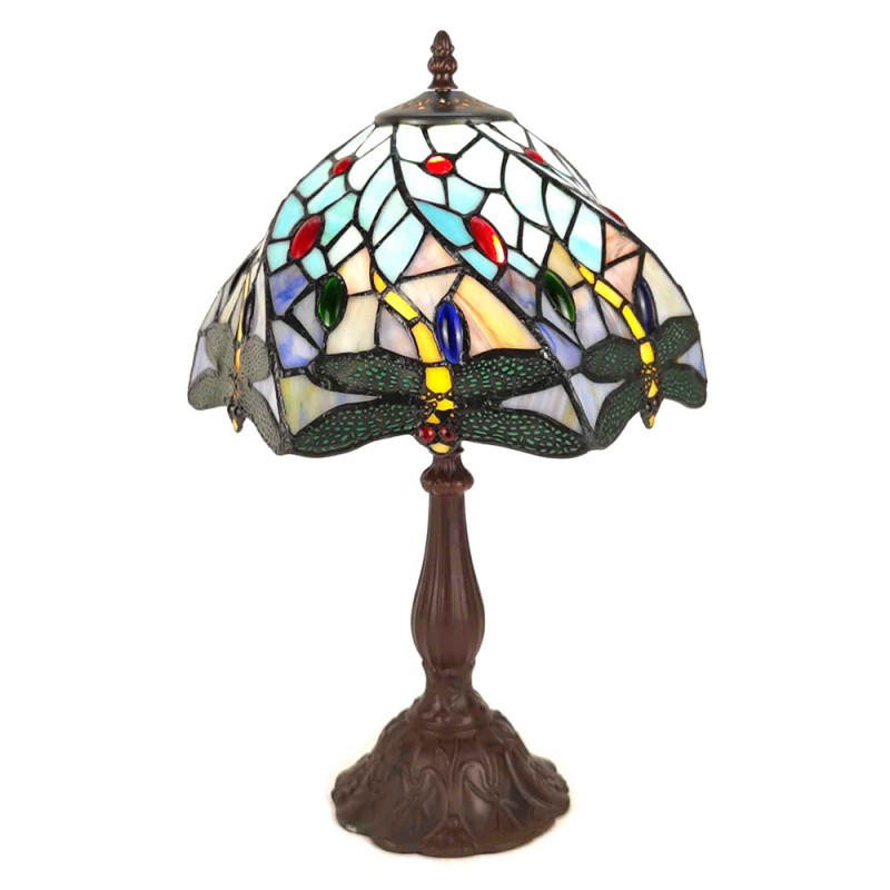 LumiLamp Lampe de table Tiffany Ø 27*48 cm E27/max 1*60W