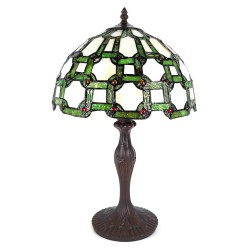 LumiLamp Lampe de table Tiffany Ø 30*49 cm E27/max 1*60W