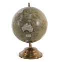 Clayre & Eef Globe 22x30 cm Green Wood Metal
