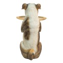 Clayre & Eef Figurine Dog 37x29x48 cm Beige Brown Polyresin