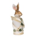 Clayre & Eef Figurine Rabbit 16x13x30 cm Beige Polyresin
