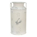 Clayre & Eef Ciotola per il latte decorativa Ø 28x53 cm Beige Ferro Rotondo