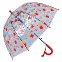 Juleeze Kinderregenschirm Ø 65x65 cm Rot Kunststoff
