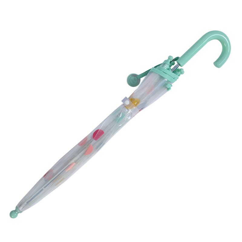 Juleeze Children's umbrella Ø 65x65 cm Green Plastic Dots