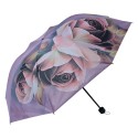 Juleeze Parapluie pour adultes Ø 95 cm Violet Polyester Fleurs