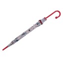 Juleeze Parapluie pour adultes Ø 60 cm Rouge Plastique Chats