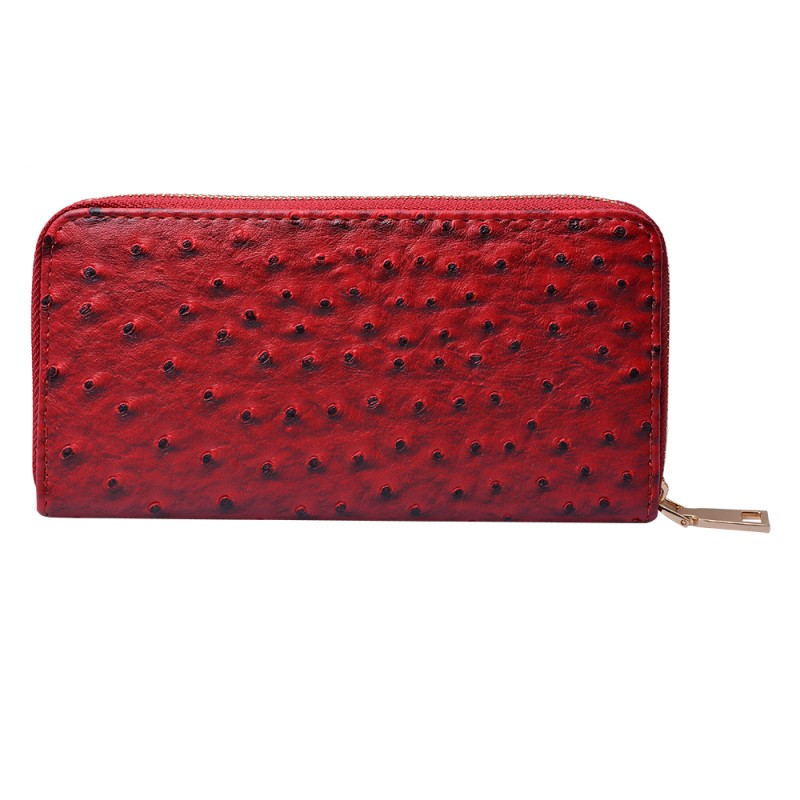 Juleeze Brieftasche 19x9 cm Rot Kunststoff