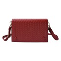 Juleeze Sac à bandoulière 20x14 cm Rouge Plastique