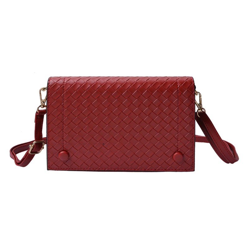 Juleeze Borsa a tracolla 20x14 cm Rosso Plastica