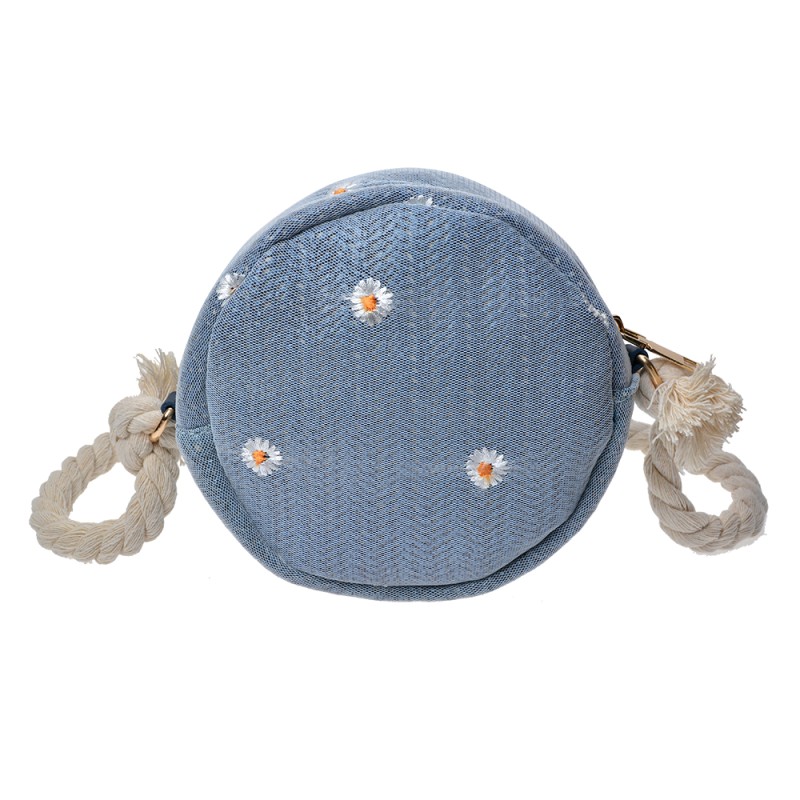 Juleeze Women's Handbag Ø 15 cm Blue Polyester Flowers