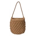 Juleeze Women's Handbag 20x21 cm Brown Polyester