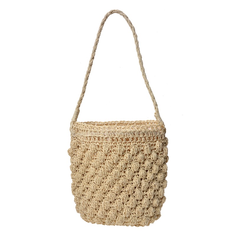 Juleeze Damenhandtasche 20x21 cm Beige Polyester