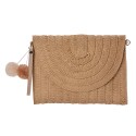 Juleeze Borsa a mano da donna 27x20 cm Marrone Poliestere