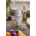 Clayre & Eef Mug 300 ml Beige Rose Porcelaine Rond Fleurs