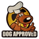 Clayre & Eef Wanddecoratie  50x50 cm Bruin Geel Ijzer Dog Approved