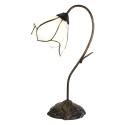 2LumiLamp Lampe de table Tiffany Fleur 30*17*48 cm E14/max 1*25W