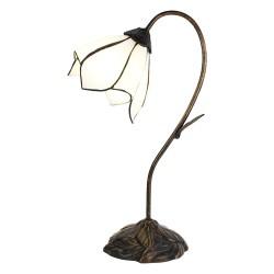 LumiLamp Lampe de table Tiffany Fleur 30*17*48 cm E14/max 1*25W