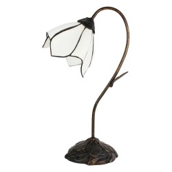 LumiLamp Lampe de table Tiffany Fleur 30*17*48 cm E14/max 1*25W