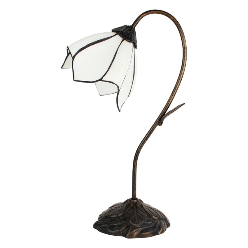 2LumiLamp Lampe de table Tiffany Fleur 30*17*48 cm E14/max 1*25W
